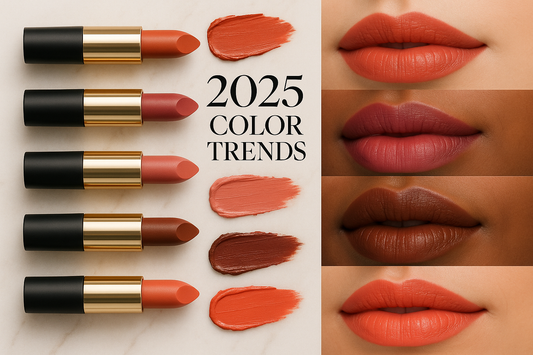 2025 Lipstick Color Trends You’ll See Everywhere