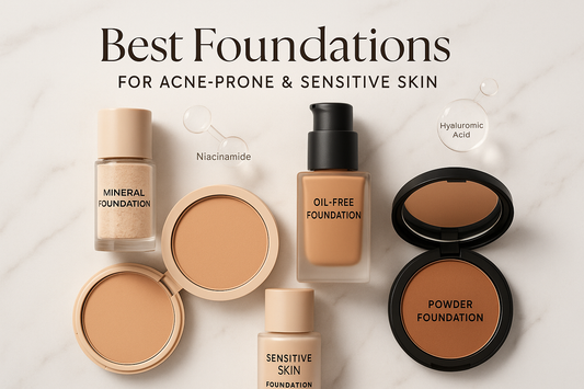 Best Foundations for Acne-Prone or Sensitive Skin
