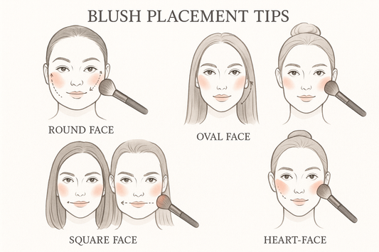Blush Placement Tips to Enhance Your Natural Features