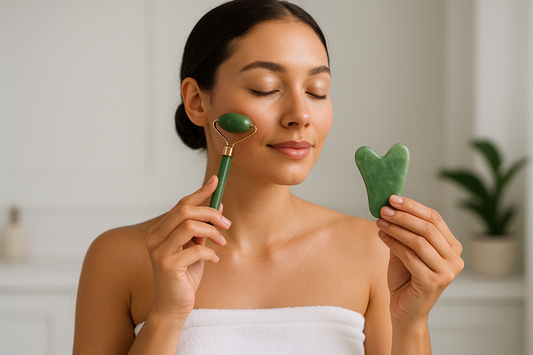 At-Home Facial Tools: Do Jade Rollers and Gua Sha Actually Work?