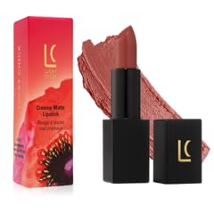 Semi-Matte Lipstick - Paradise, Rosy Nude - Natural Moisturizing Ingredients for All Day Wear - Paraben-Free, Cruelty-Free, Vegan Formula - Hydrating Highly-Pigmented Lip Makeup