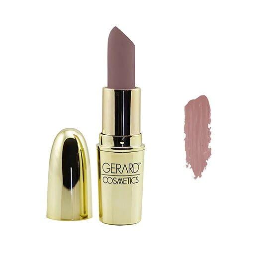 Gerard Cosmetics Lipstick Underground | Mauve Grey Lipstick with Luxe Satin Finish | Highly Pigmented, Smooth Formula with Hydrating Ingredients | Long Lasting | Cruelty Free & Made in USA