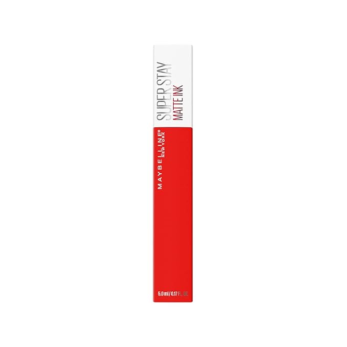 Maybelline New York SuperStay Matte Ink Liquid Lipstick, Spiced Edition, Individualist, 0.17 Ounce