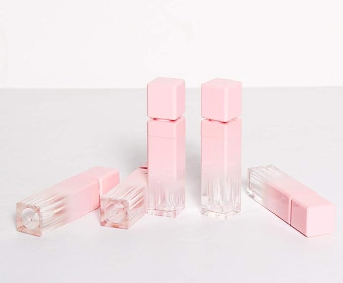 5 Pcs 8ML Pink Ombre Effect Lip Gloss 8ML