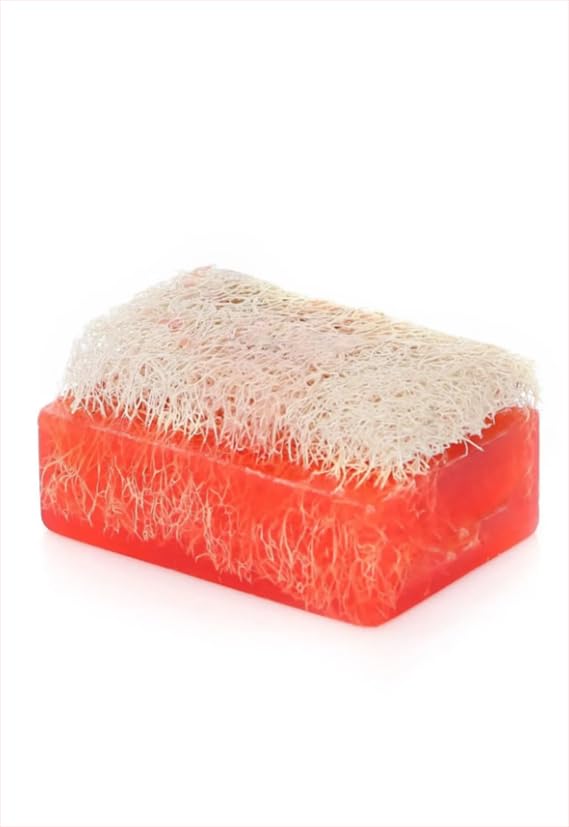 Pumpkin fiber soap (Rose)