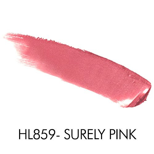 Palladio Herbal Lipstick, Surely Pink, Rich Pigmented and Creamy Lipstick, Infused with Aloe Vera, Chamomile & Ginseng, Prevents Lips from Drying, Combats Fine Lines, Long Lasting Lipstick