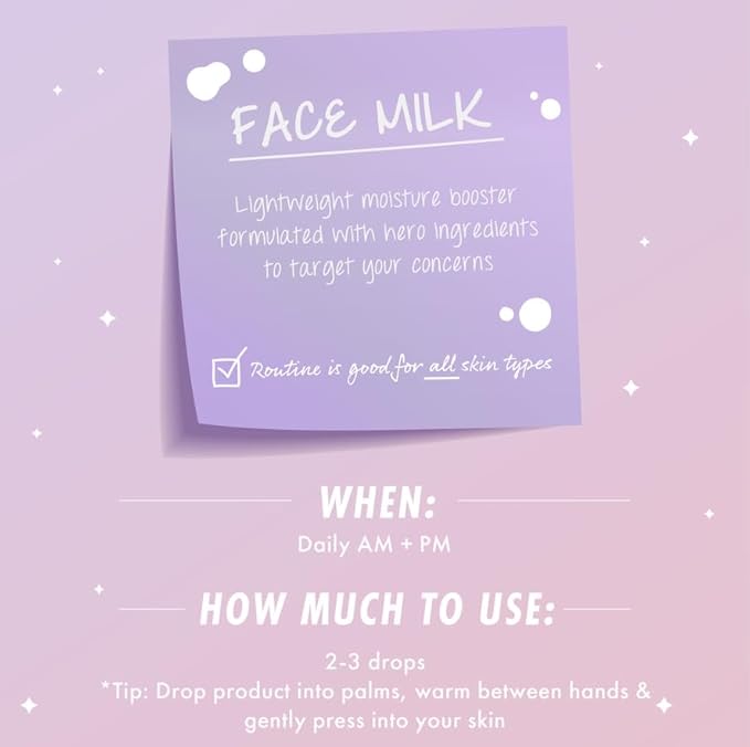 ColourPop Fourth Ray Beauty Coconut Face Milk - Moisturizing Face Serum Infused with Coconut Milk, Marshmallow Root & Aloe - Conditions Skin for a Healthier-Looking Complexion (0.95 oz)