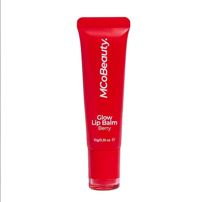 MCoBeauty Glow Lip Balm, Berry, Nourishing