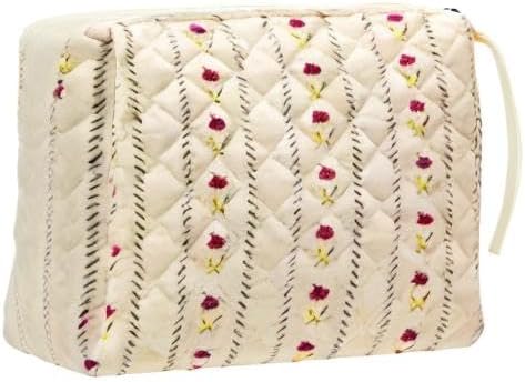 Pazimiik cotton makeup bag for