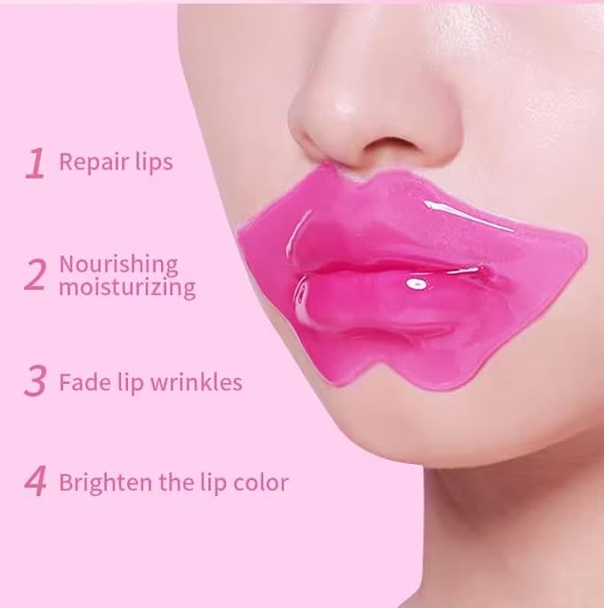 5-in-1 lip care kit, Lip scrub sleeping