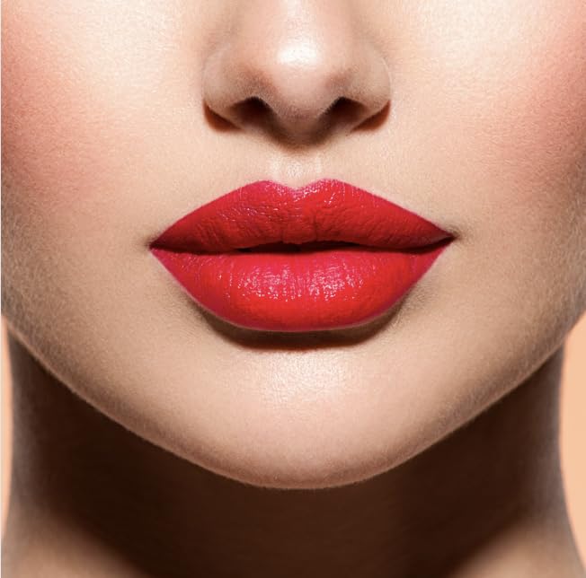 Hickey Lipstick Organic Mile High Perfect Red Lipstick REFILL - Moisturizing And Long Lasting Lipstick for Women - Gluten Free, Vegan And Organic - Highly Pigmented Velvet Finish