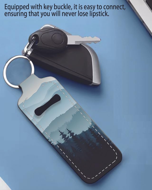 Chapstick Holder Keychain Holder Neoprene Lip Balm Lipstick