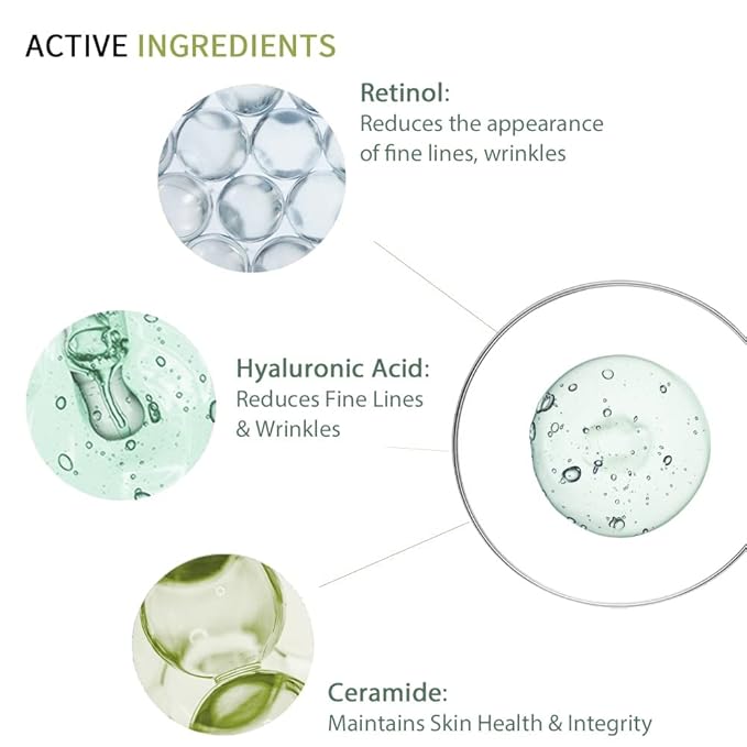 Hydrating Sheet Mask Starter Kit Variety Pack for Retinol 5EA