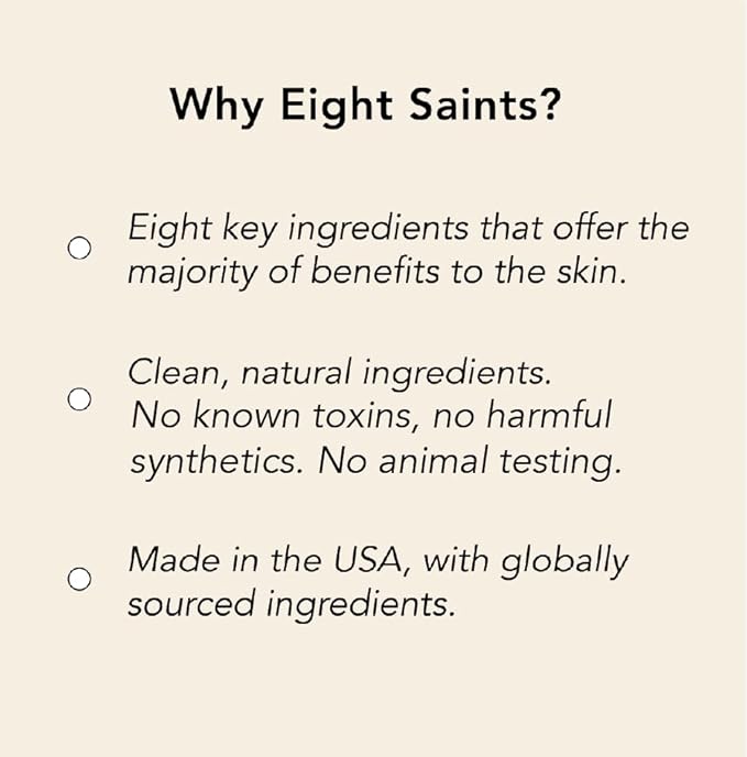 Eight Saints Skincare Most Loved Skincare Set, Face Wash, Vitamin C Face Serum, Niacinamide Anti Aging Cream, Lip Mask, Gift Set