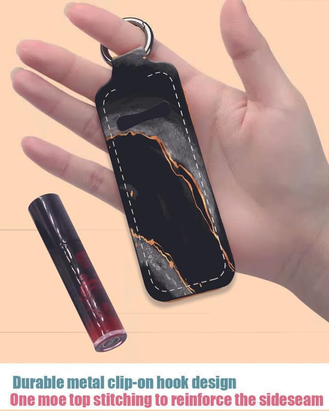 Chapstick Holder Keychain Holder Neoprene Lip Balm Lipstick