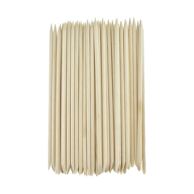 Hahiyo 6inches 70pcs orange wood