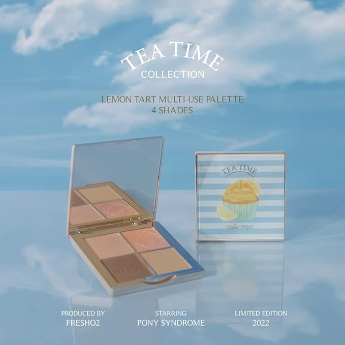 FreshO2 x Pony | Lemon tart multi-use Palette
