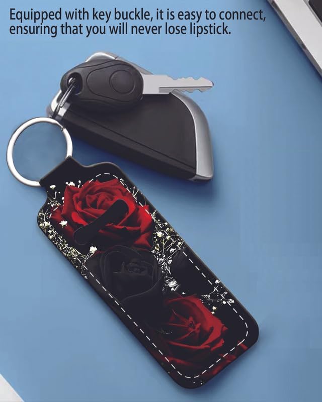 Chapstick Holder Keychain Holder Neoprene Lip Balm Lipstick