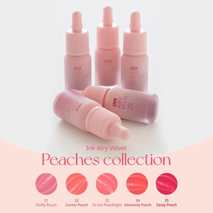 Peripera Ink Airy Velvet Lip Tint, Liquid Lip oz,
