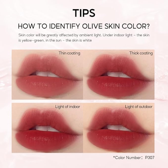 COLORKEY Soft Matte Water Tint | Matte Finishs | Long-Lasting | Moist Fit Without Stickiness | Moisturized | Waterproof(R303 Mist Thorns)