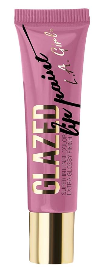 L.A. Girl Glazed Lip Paint, Whimsical, 3 Count(Pack Girl