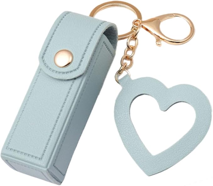 Lipstick Organizer with Mirror Portable Lipstick Holder Lip Organizer