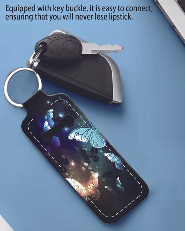 Chapstick Holder Keychain Holder Neoprene Lip Balm Lipstick