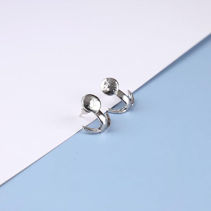 Boho Moon Ear Jackets Earrings Crescent Moon Stud