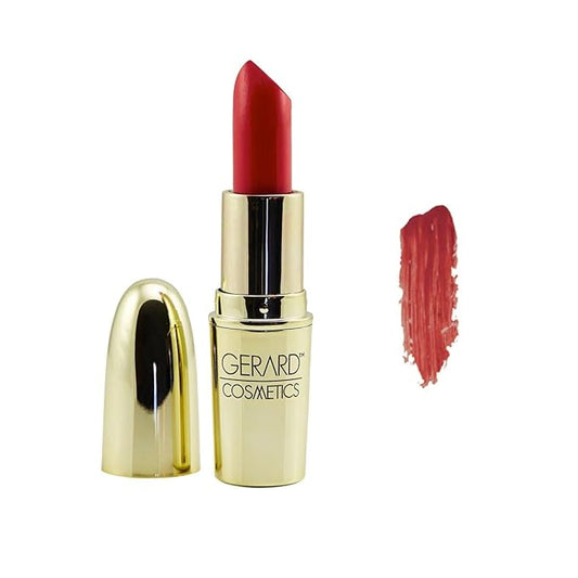 Gerard Cosmetics Lipstick Fire Engine | Bright Red Lipstick with Comfort Matte Finish | Highly Pigmented, Smooth Formula with Hydrating Ingredients | Cruelty Free & Made in USA