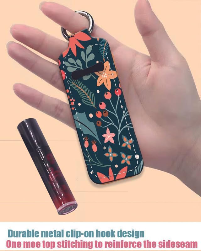 Chapstick Holder Keychain Holder Neoprene Lip Balm Lipstick