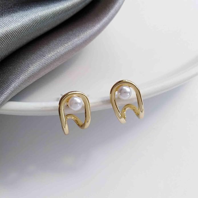 Vintage Pearl Claw Earrings Pearl Claw