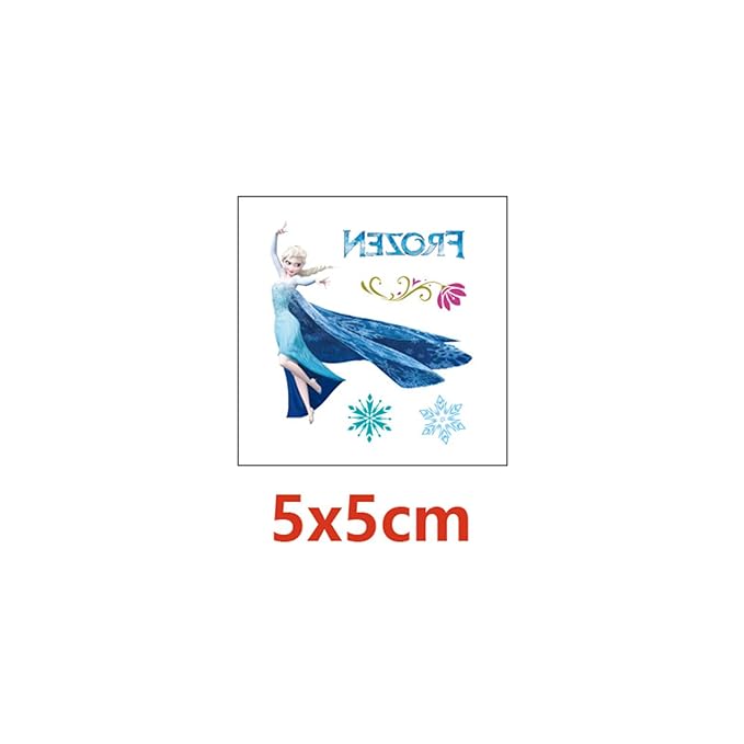 40pcs Temporary Frozen Tattoos for Girls and Kids, Reward Gifts.