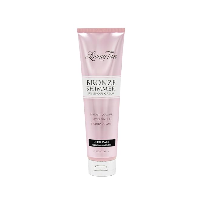 Loving Tan Bronze Shimmer Luminous Cream, Ultra Dark 4 FL Oz