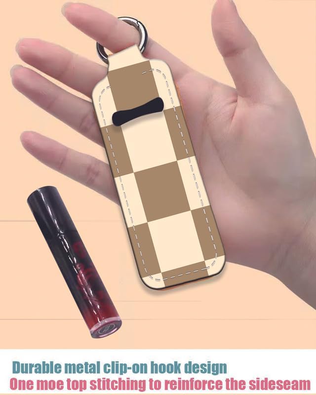 Chapstick Holder Keychain Holder Neoprene Lip Balm Lipstick