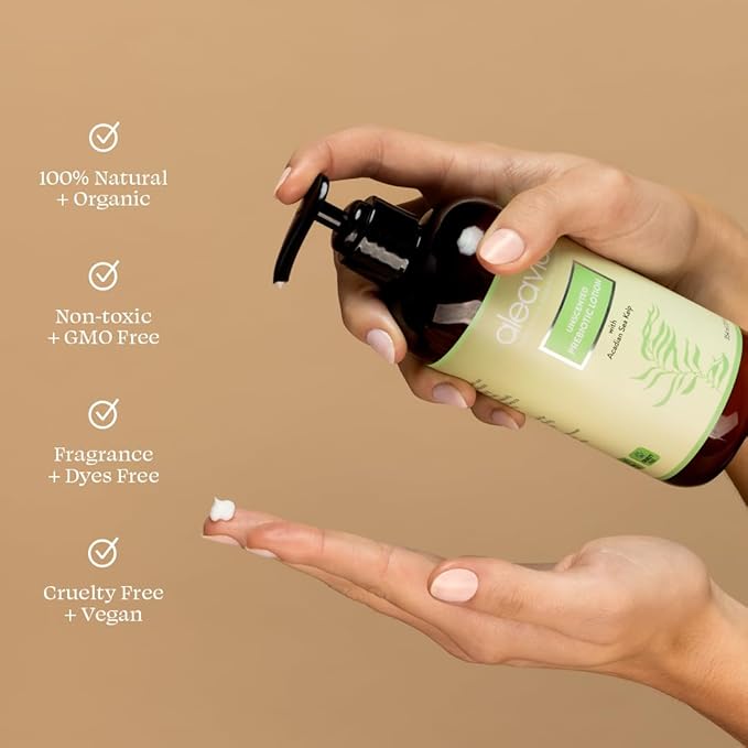 Aleavia Unscented Prebiotic Body Lotion –