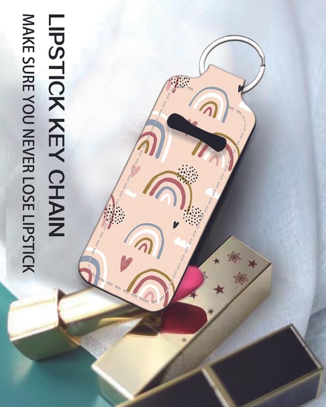 Chapstick Holder Keychain Holder Neoprene Lip Balm Lipstick