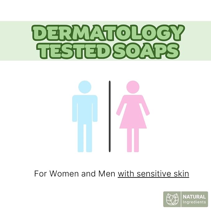 Hypoallergenic Organic Bar Soap - Men
