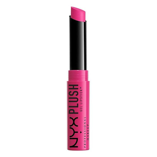NYX Professional Makeup Plush Gel Lipstick, Azalea, 0.05 Gel