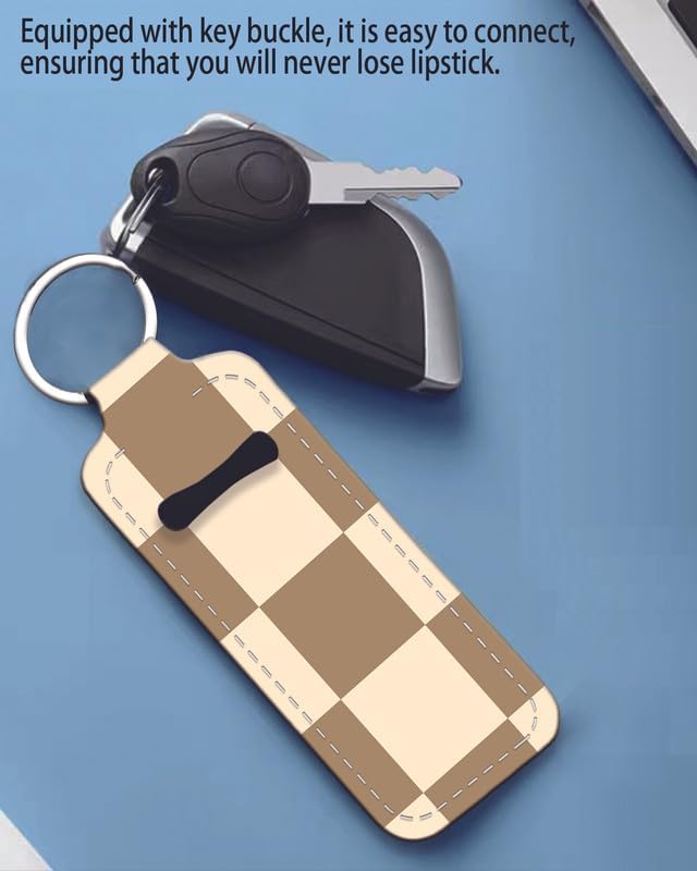 Chapstick Holder Keychain Holder Neoprene Lip Balm Lipstick