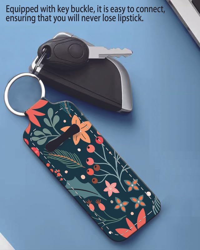 Chapstick Holder Keychain Holder Neoprene Lip Balm Lipstick