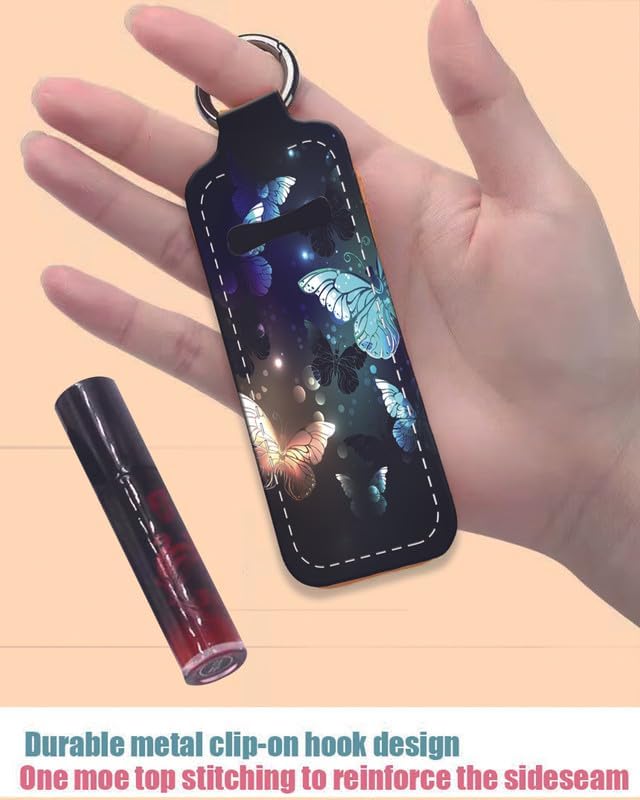 Chapstick Holder Keychain Holder Neoprene Lip Balm Lipstick