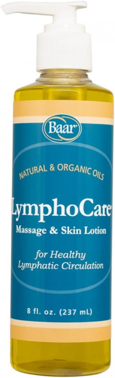 LymphoCare Massage Oil and Skin Lotion 8oz