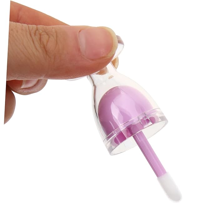 6pcs Ice Cream Lip Glaze Tube Lip Balms Bottle Lip Gloss Bulk Refillable Lip Gloss Tube Diy Lip Gloss Bottles Lip Balm Empty Containers Miss Plastic Lipstick Filling