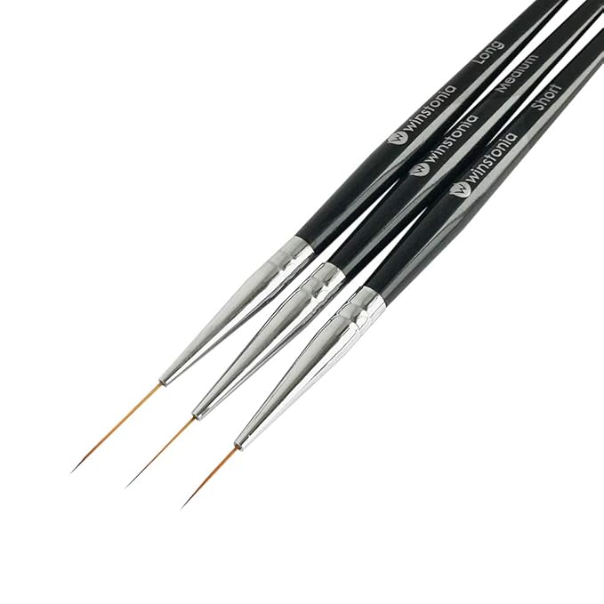 Winstonia striping nail art brushes