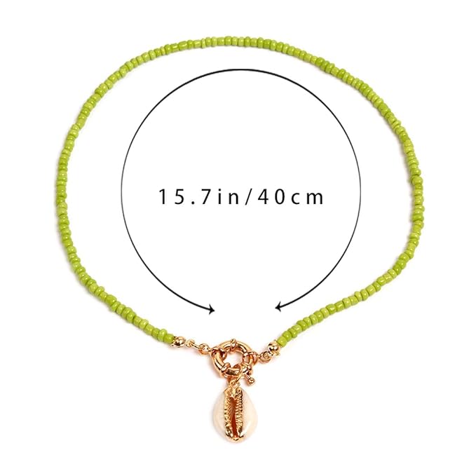 Bohemian Necklace Bead Shell Necklace Chain