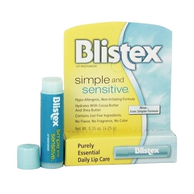 Blistex Simple & Sensitive Lip Moisturizer oz