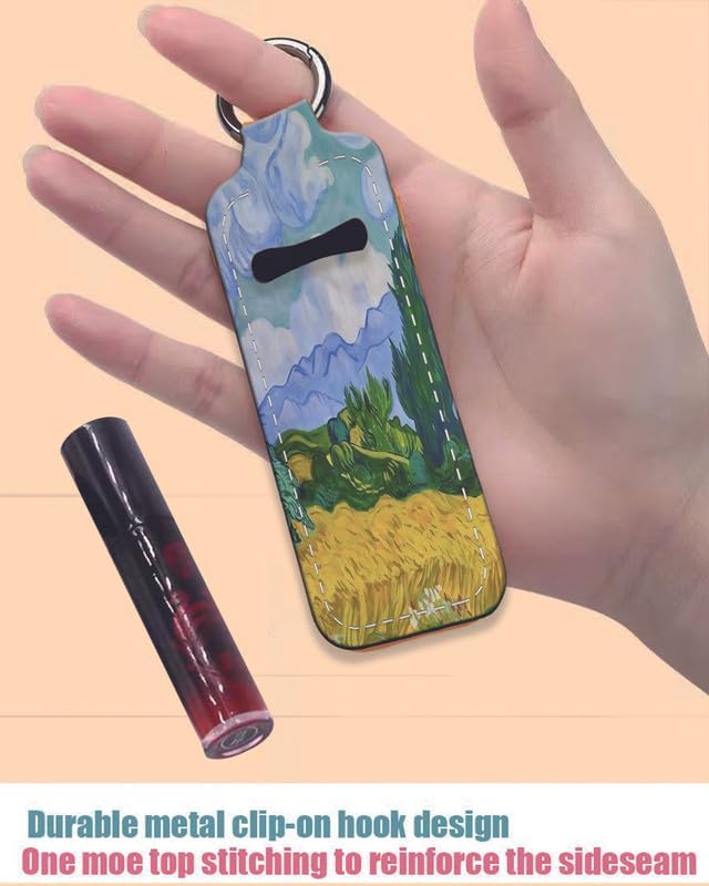 Chapstick Holder Keychain Holder Neoprene Lip Balm Lipstick