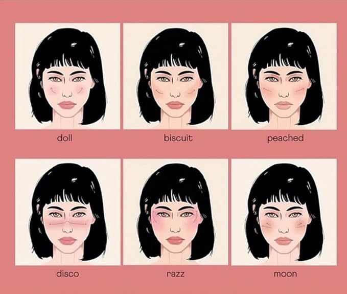 Stamp Liquid Blush Stamp Blush with Heart Shaped Women (1)