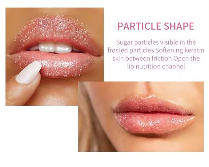 5-in-1 lip care kit, Lip scrub sleeping