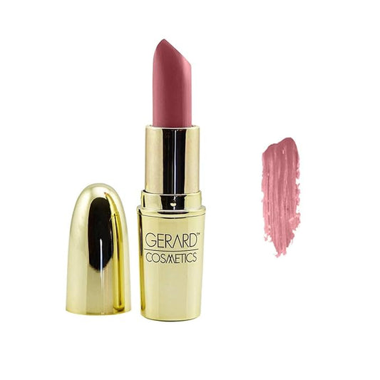 Gerard Cosmetics Lipstick Vintage Rose | Rose Mauve Lipstick with Luxe Satin Finish | Highly Pigmented, Smooth Formula with Hydrating Ingredients | Long Lasting | Cruelty Free & Made in USA